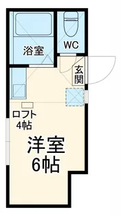 ユナイト反町スタインベック【1階】の間取り