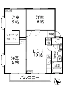 WINDMILL D/ウィンドミル【2階】の間取り