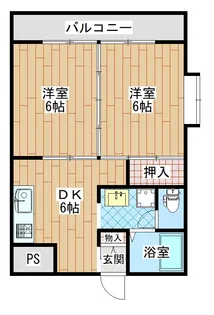 Y‘s BLD.20【5階】の間取り