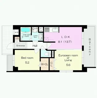 エクシードIII【2階】の間取り