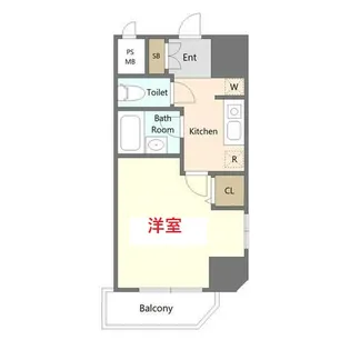 東京都大田区池上6【マンション】の間取り