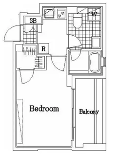 ザ・レジデンス・オブ・トーキョーH20ウエストタワー【2階】の間取り