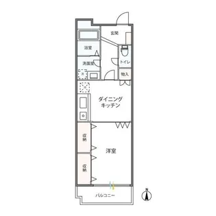 スタシオンウエスト【3階】の間取り