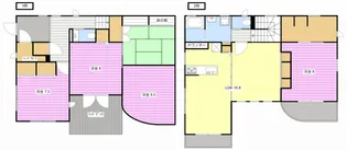 静岡県菊川市加茂【一戸建】の間取り
