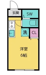 ベルメゾン【2階】の間取り