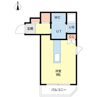 αNEXT澄川【2階】の間取り