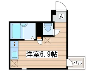 フォルテ早稲田【2階】の間取り