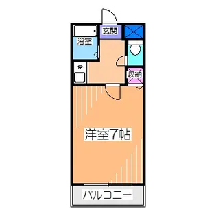 コスモ【4階】の間取り