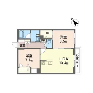 ノーブル・ユウ【1階】の間取り