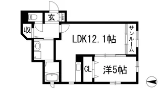 AUREA【2階】の間取り
