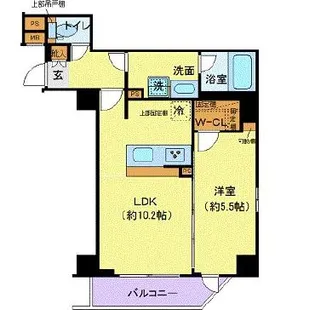 LEXE文京白山【3階】の間取り