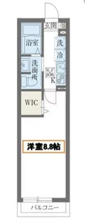 エルスタンザ板橋徳丸【2階】の間取り