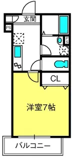 ジーメゾン岩槻西町【1階】の間取り