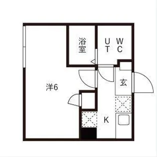 アイリス渋谷【2階】の間取り