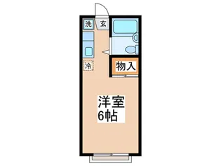 ひまわり荘【2階】の間取り