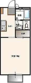 モンブラン【2階】の間取り