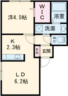 CLASS大町【4階】の間取り