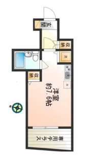 クラフト中井【1階】の間取り