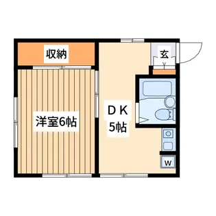 南流山マンション【3階】の間取り