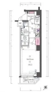 Cafe de LaPaix Tokyo【6階】の間取り