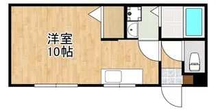 シャール藤【1階】の間取り