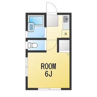 メゾンWATANABE【1階】の間取り