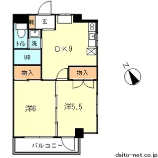 ポート白金【3階】の間取り
