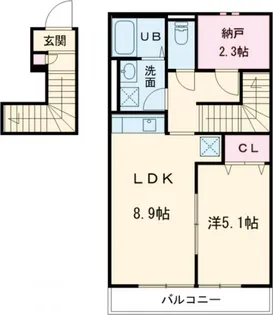 Riche N・K【2階】の間取り