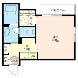 ビバーチェ【1階】の間取り