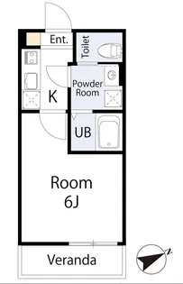 LivSia横濱【2階】の間取り
