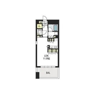 ガリレオ新町【10階】の間取り