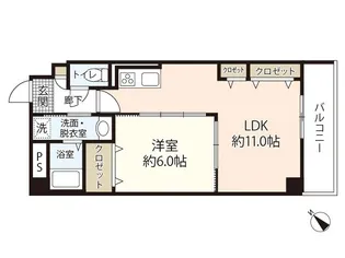 Ashiya Vivid 海田【3階】の間取り