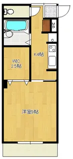 スカイコート今津留【3階】の間取り