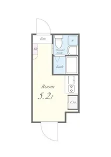 FLレジデンス早稲学府III【3階】の間取り