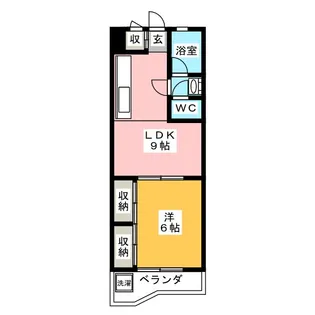 ノエル【4階】の間取り