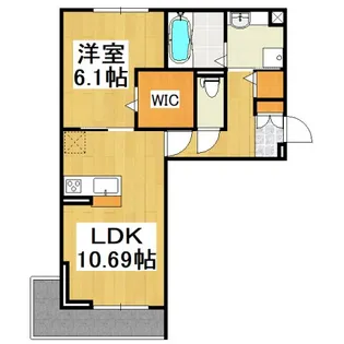 Luna【1階】の間取り