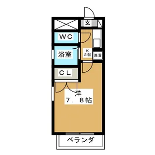 リヴィエール元八事【3階】の間取り