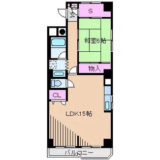 コーシン菊名マンション【5階】の間取り