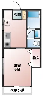 ハイムフォルテ【2階】の間取り