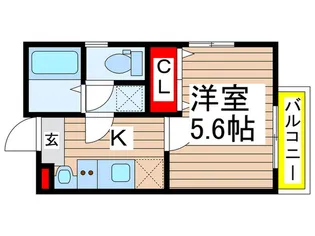アヴェニール西千葉【1階】の間取り