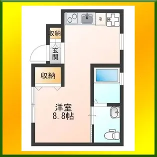 オハナテラス花小金井【1階】の間取り