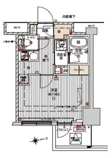 プレシャスハーモニー八王子【2階】の間取り