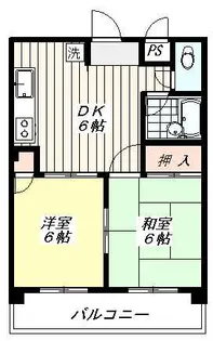 ベラカーサハマナカ【2階】の間取り
