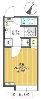 エスペール東池袋【1階】の間取り