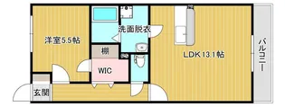 Estacion Mero(エスタシオン メロ)【1階】の間取り
