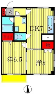 エーデルハイム【2階】の間取り