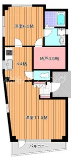 ゼウスビル【2階】の間取り