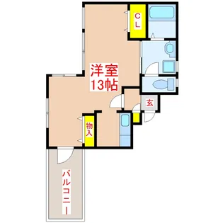 ダイムビル【3階】の間取り