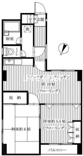 シャトル小梅【3階】の間取り
