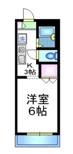 ロークレール【1階】の間取り